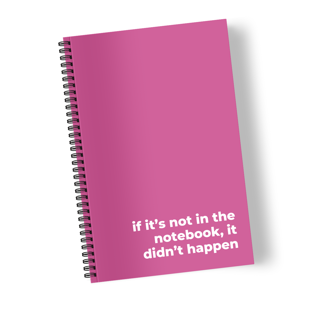 If It’s Not in the Notebook, It Didn’t Happen