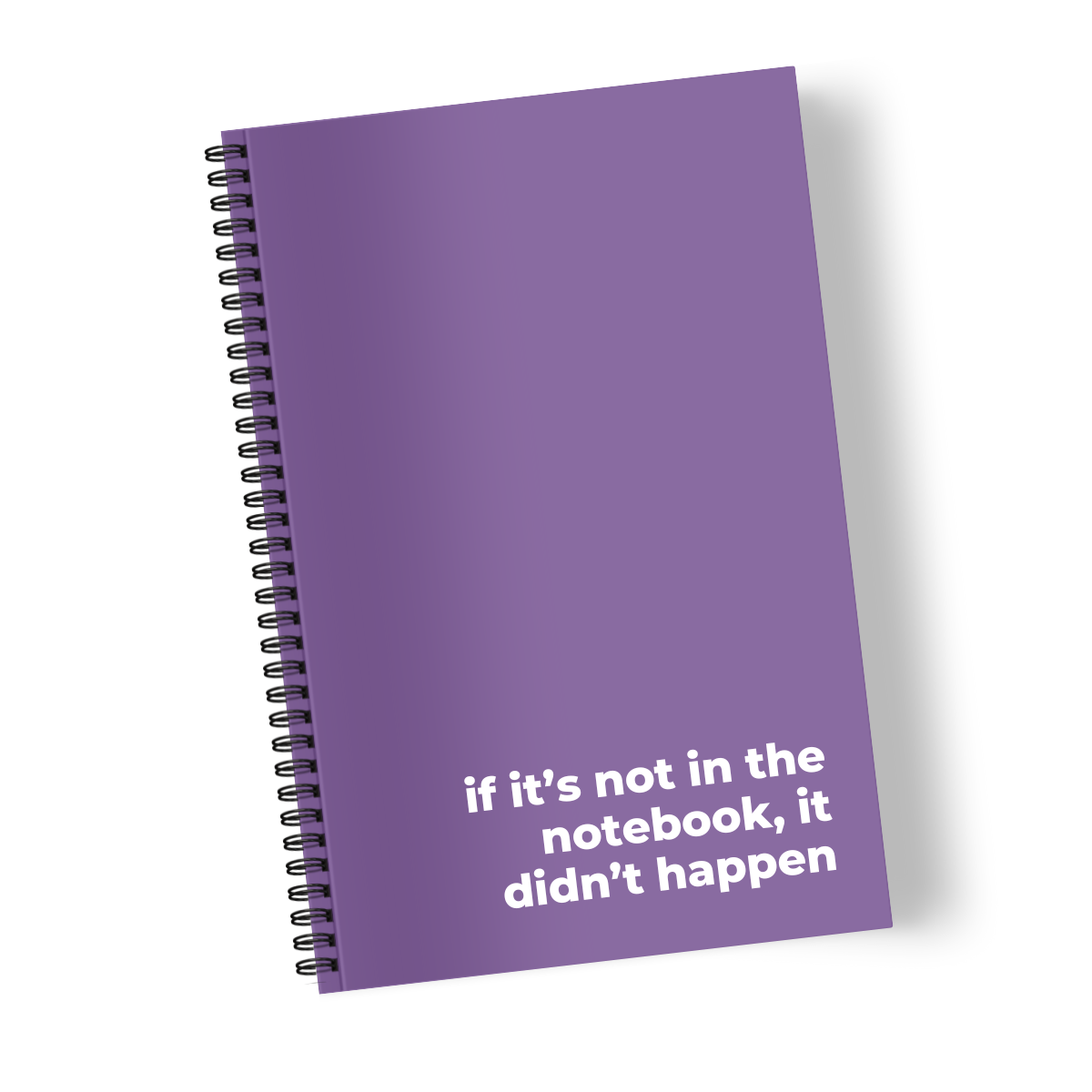 If It’s Not in the Notebook, It Didn’t Happen