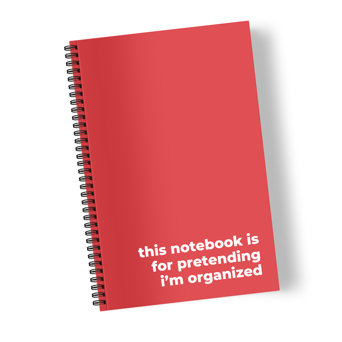 This Notebook is for Pretending I’m Organized