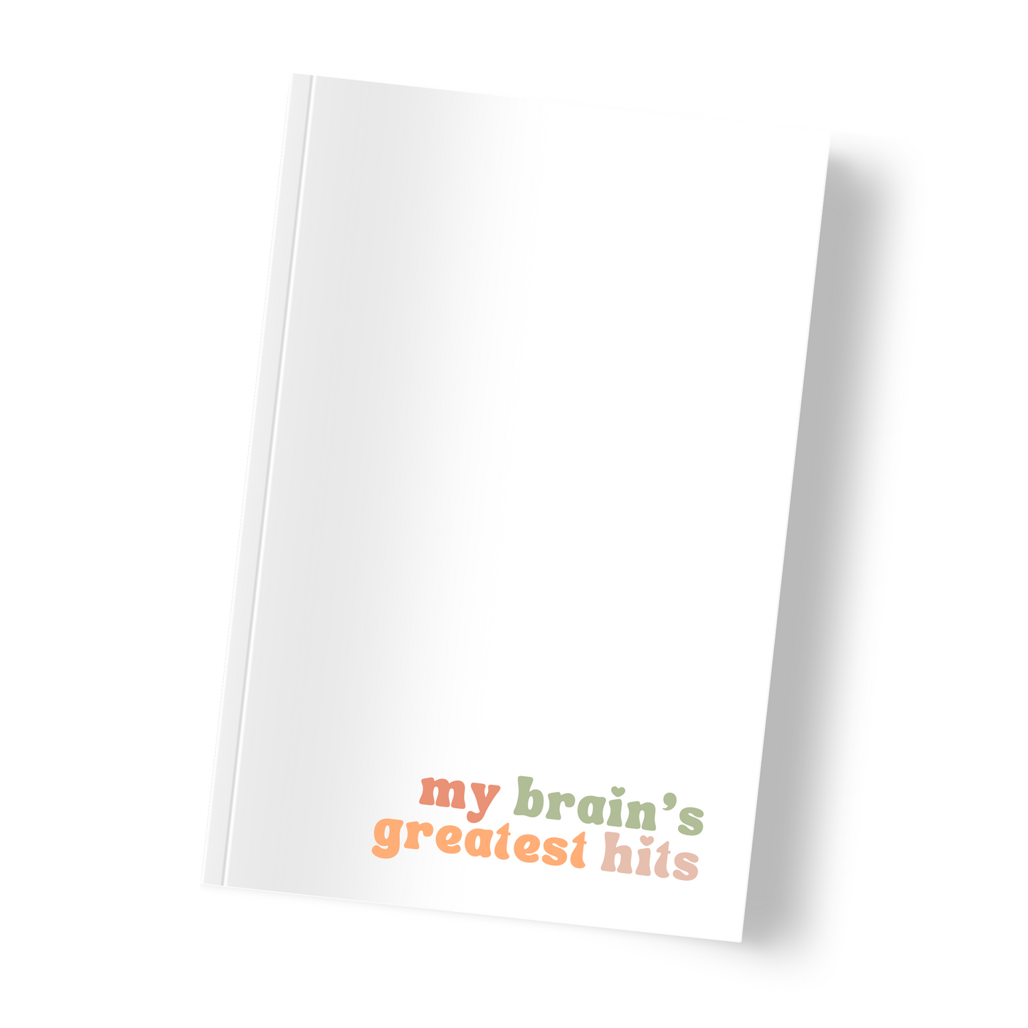 My brain's greatest hits | Notebook/Journal