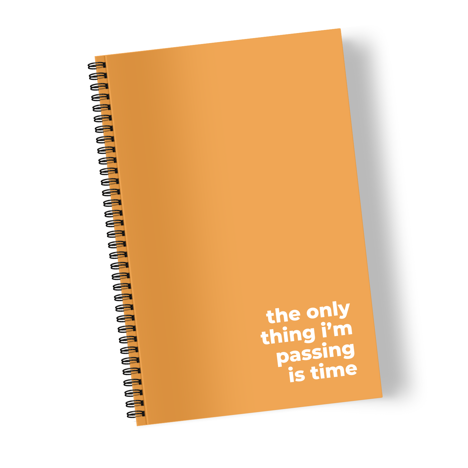 The Only Thing I’m Passing is Time