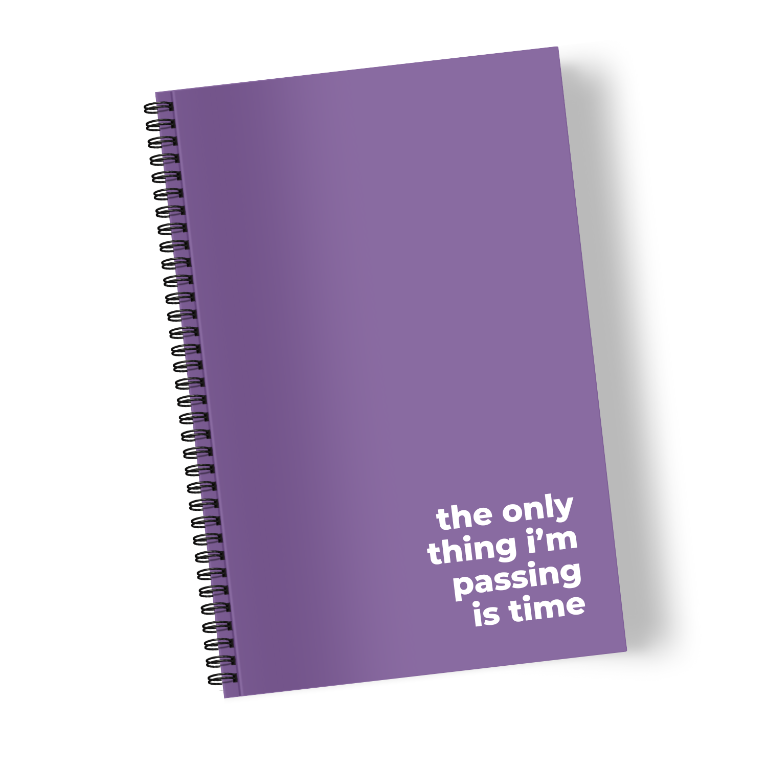 The Only Thing I’m Passing is Time